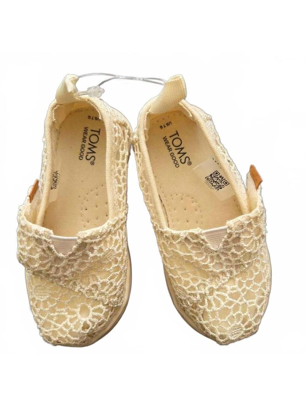 TOMS Lace Alpargata Shoes Size US T6